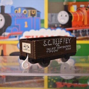 2002 S.C. Ruffey Troublesome Truck Brown Train Car Trackmaster Thomas & Friends